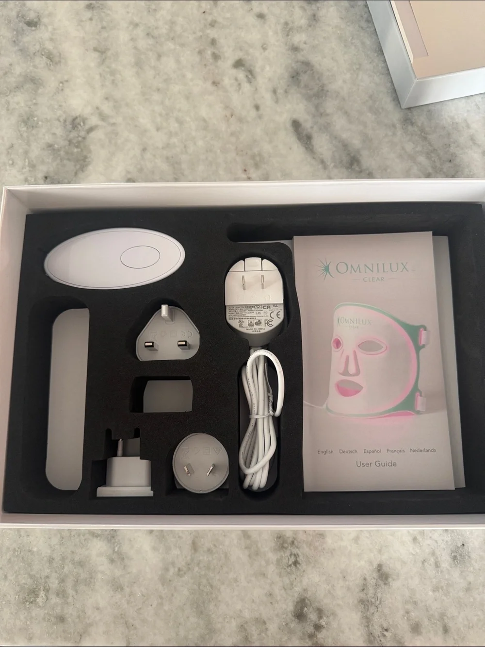 Omnibus Clear LED Light Therapy Mask